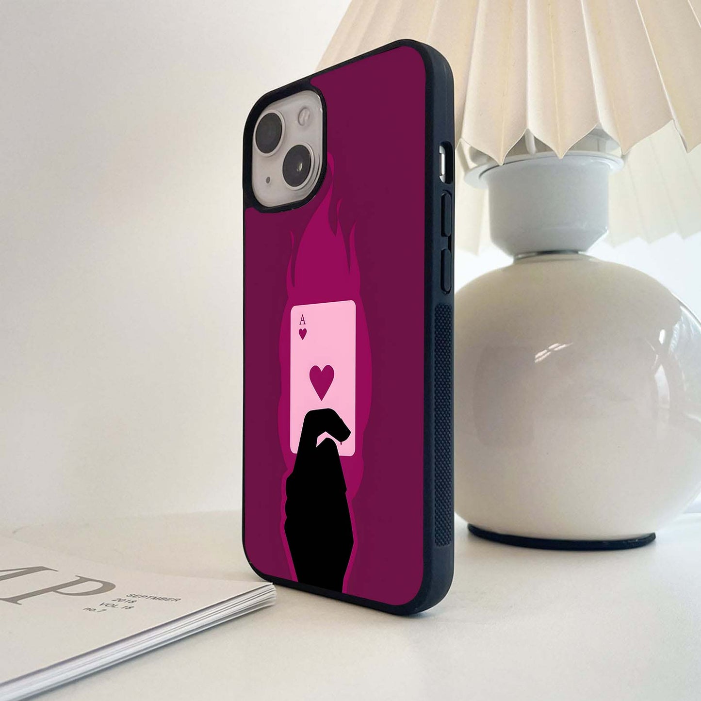 Pink Firing Hand Glass Case