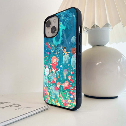 Underwater Friends Fun Glass Case