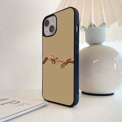 Blossom Calm Hands Glass Case