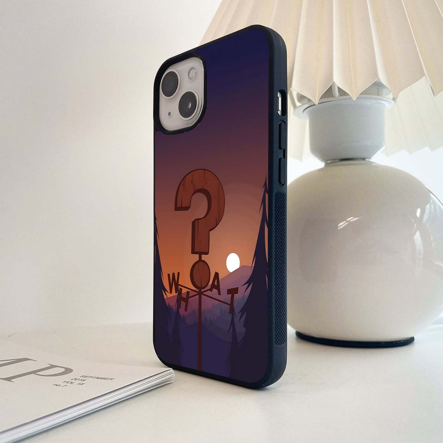 Mystery Sky Sign Glass Case