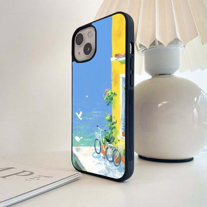 Blush Bloom Rise Glass Case