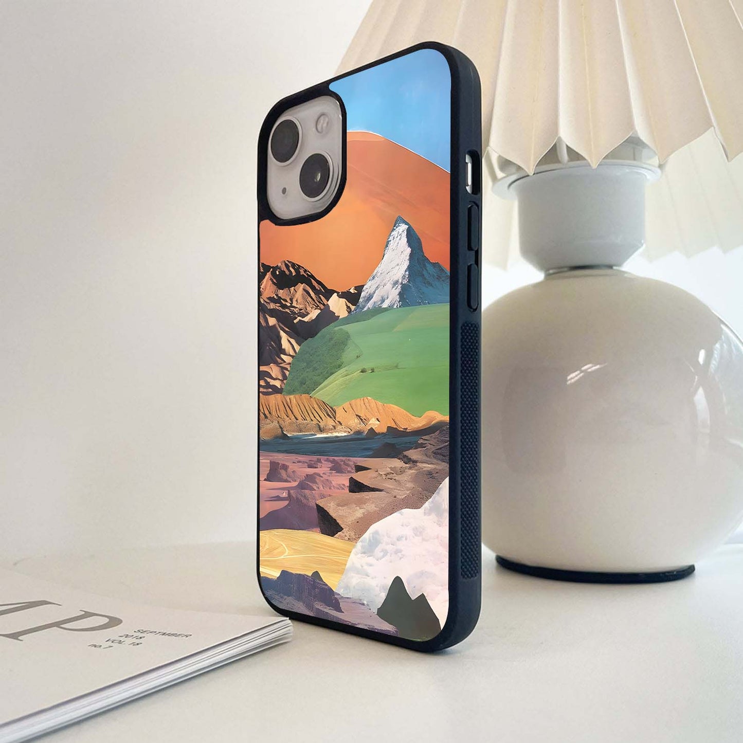 Vine Mountain Glass Case