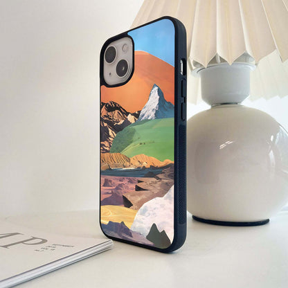 Vine Mountain Glass Case