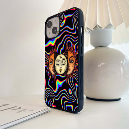 Psychedelic Sun Glass Case