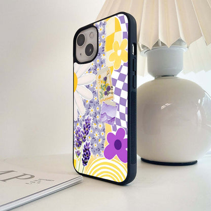 Daisy Pop Vibes Glass Case