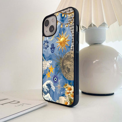 Protective motifs Glass Case