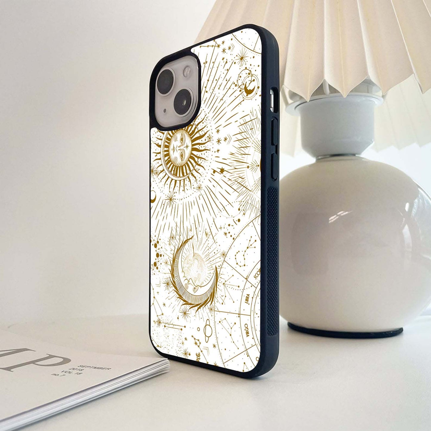 White Angel Muse Glass Case