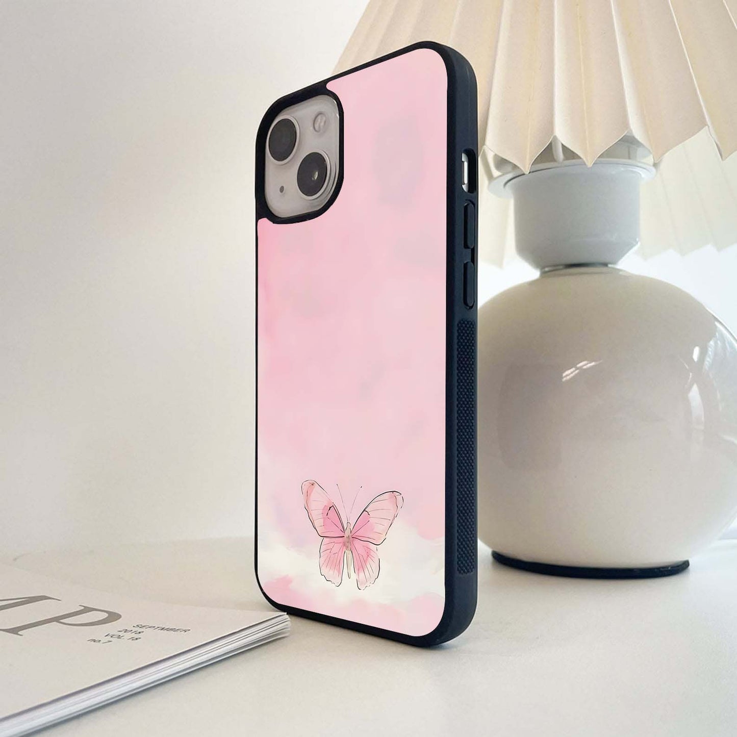 Shading Single Butterfly Glass Case