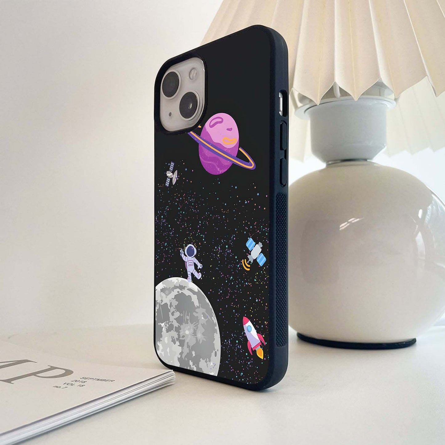 Pixel Space Party Glass Case
