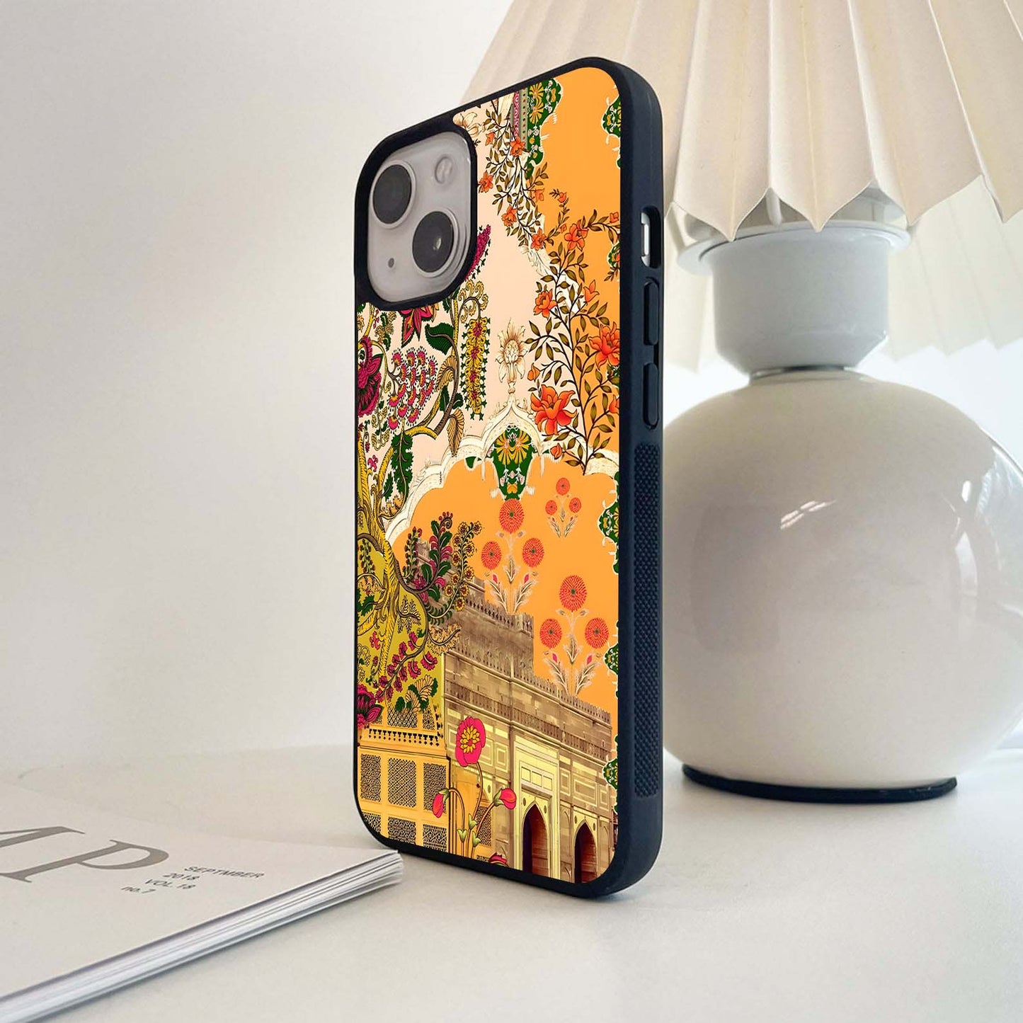 Jaipur Garden Aura Glass Case