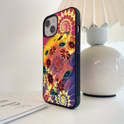 Psy Bloom Spin Glass Case