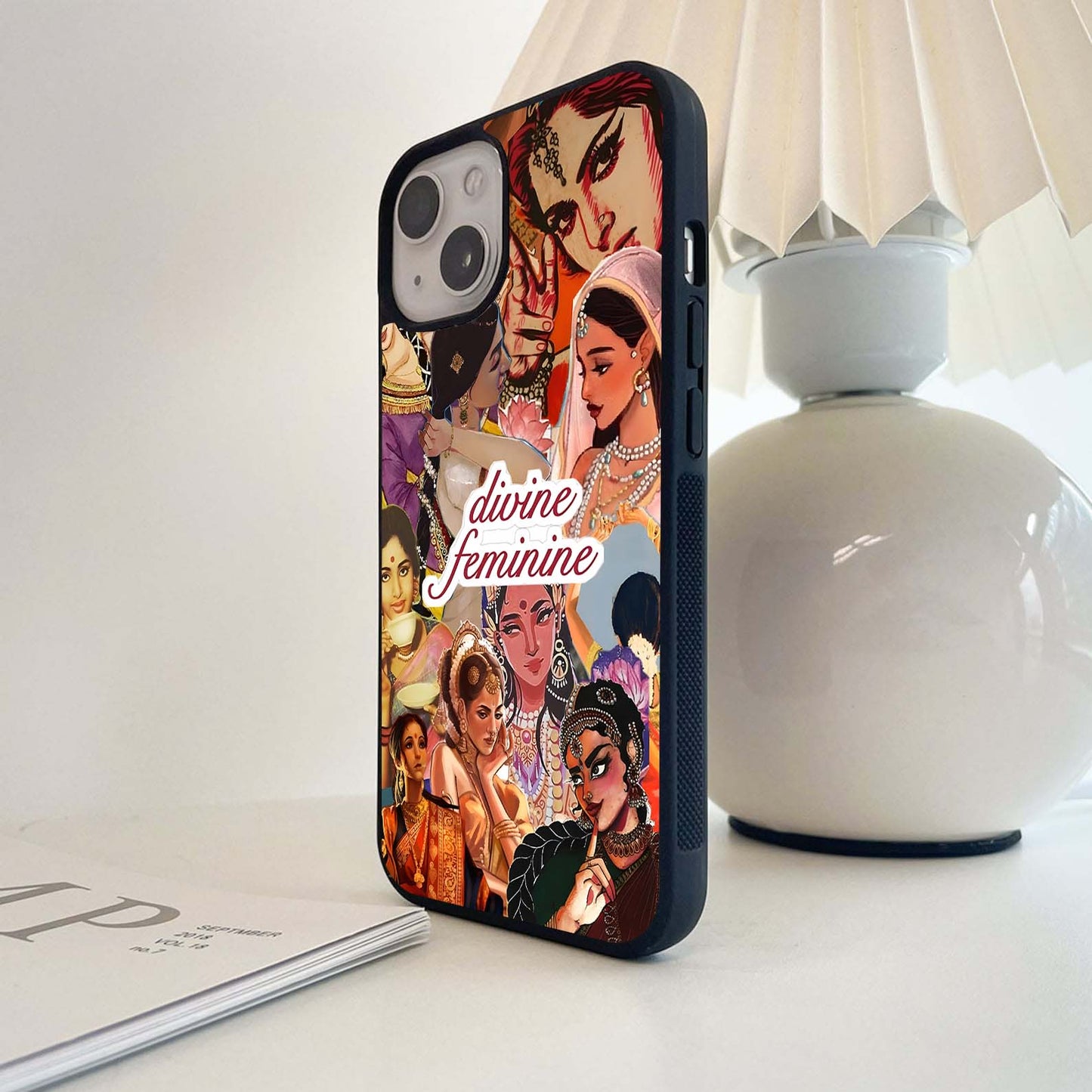 Aesthetic Petal Divine Glass Case