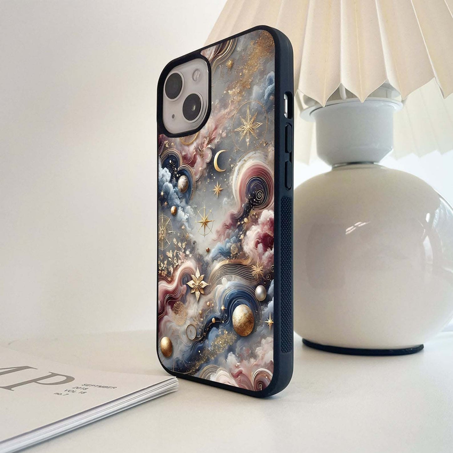 Pastel Wind Bloom Glass Case