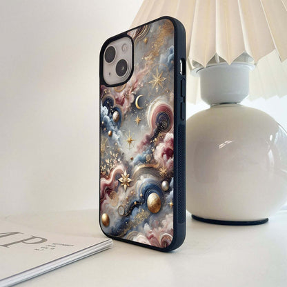 Pastel Wind Bloom Glass Case