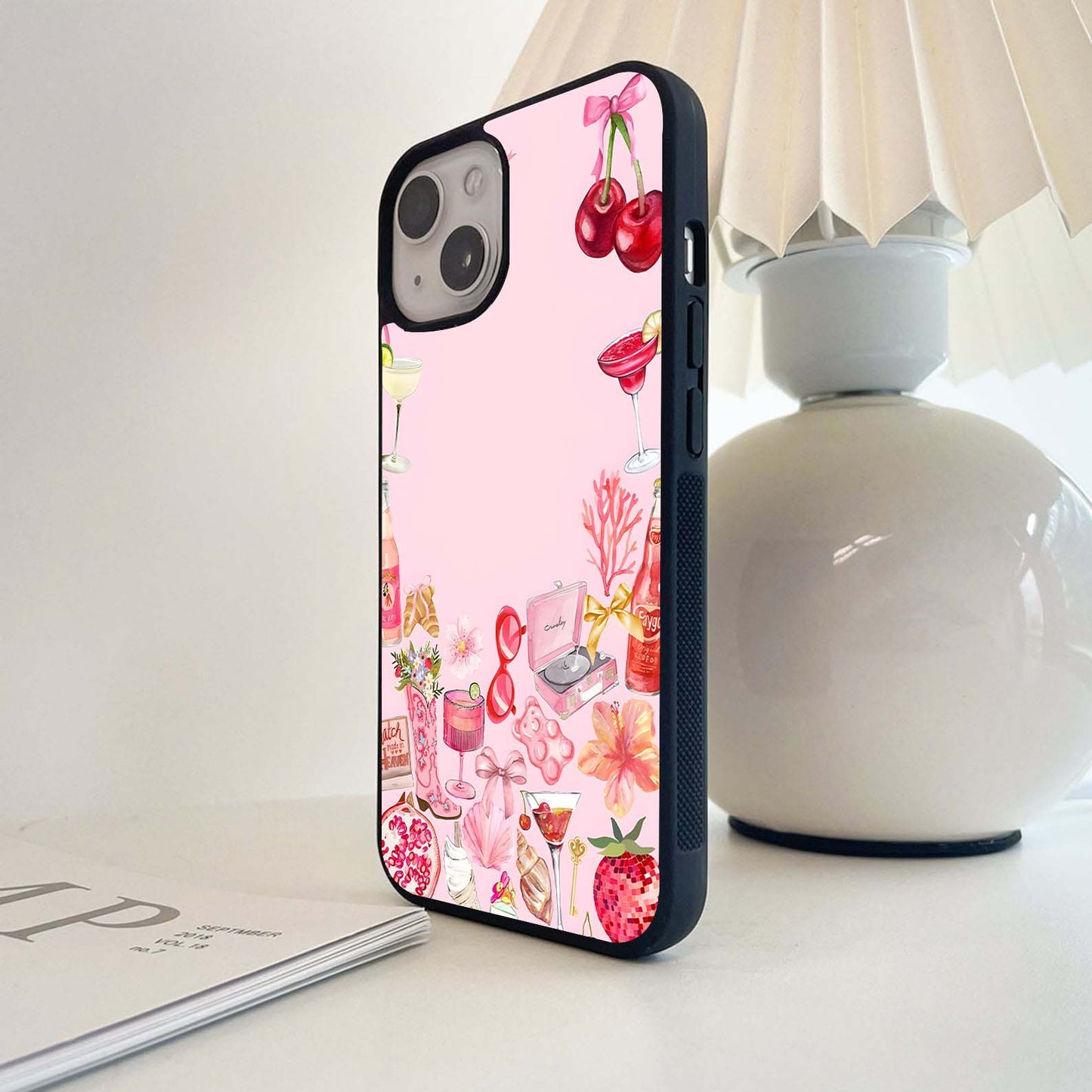 Aesthetic Daily Routine Glass Case