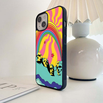 Spiral Bloom Burst Glass Case