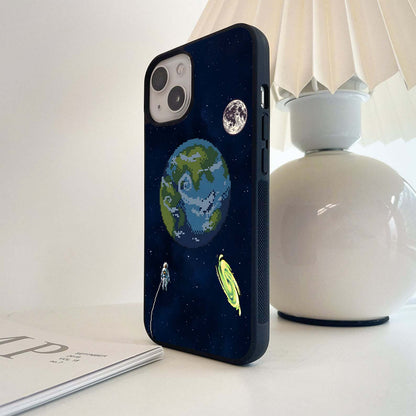 Earth Gaze Glass Case
