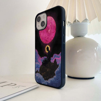 Buddha & Planets Glass Case