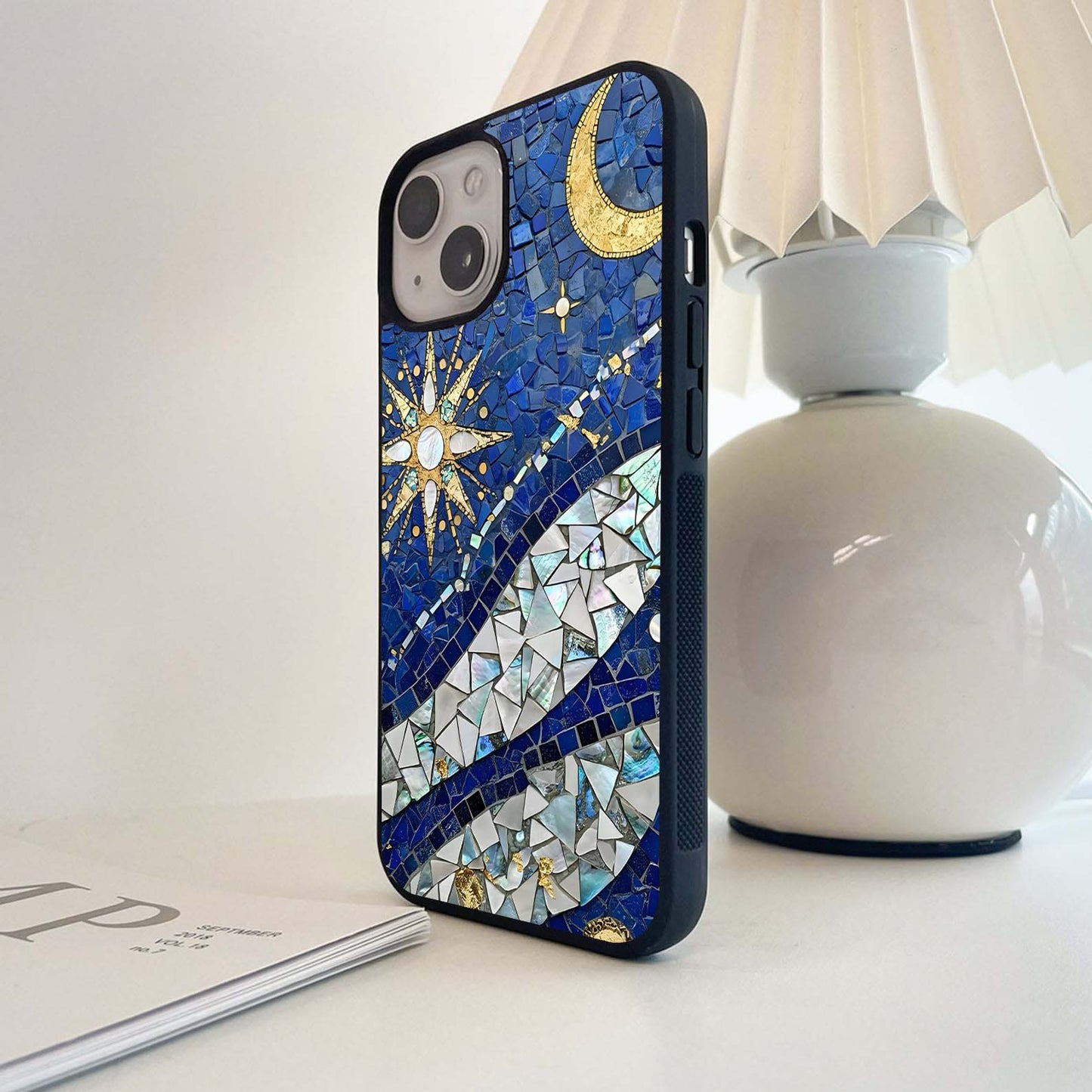 Serene Crane Flight Glass Case