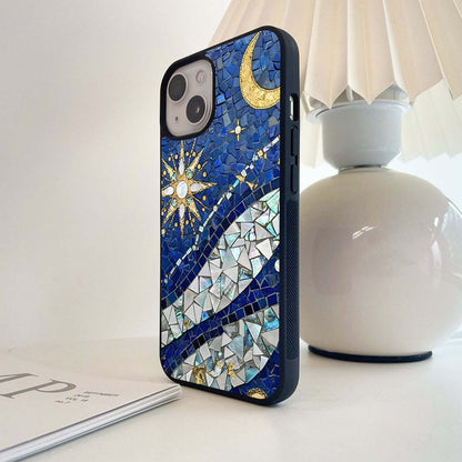 Serene Crane Flight Glass Case