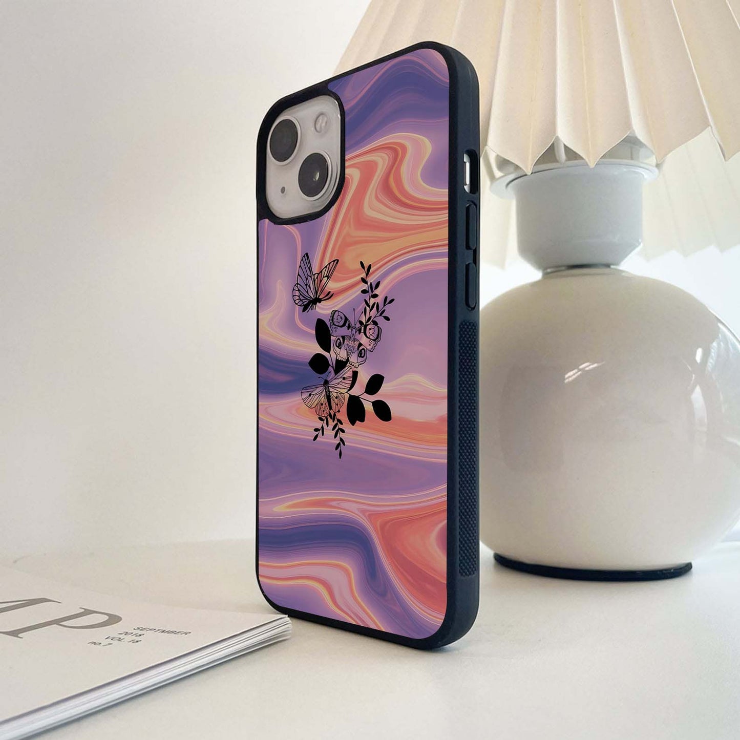 Butterfly Dream Haze Glass Case