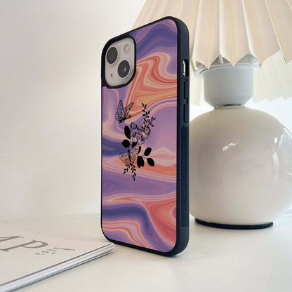 Butterfly Dream Haze Glass Case