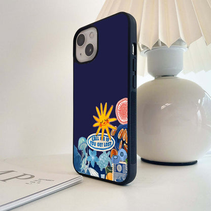 Lost Ocean Glow Glass Case