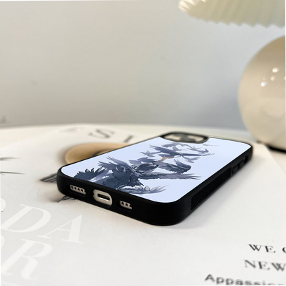 Wings Beyond Sky Glass Case