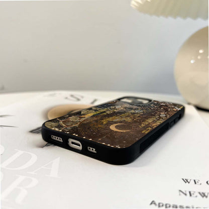 Sunset Petal Cloud Glass Case