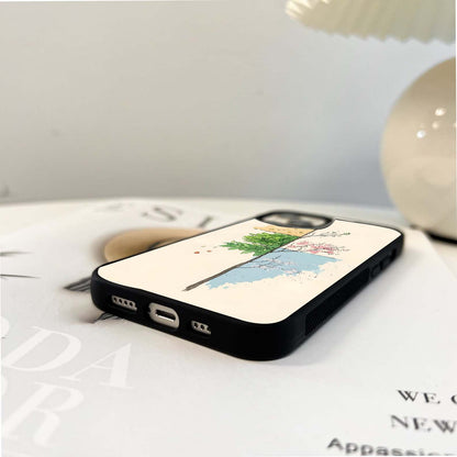 Twilight Bud Drift Glass Case