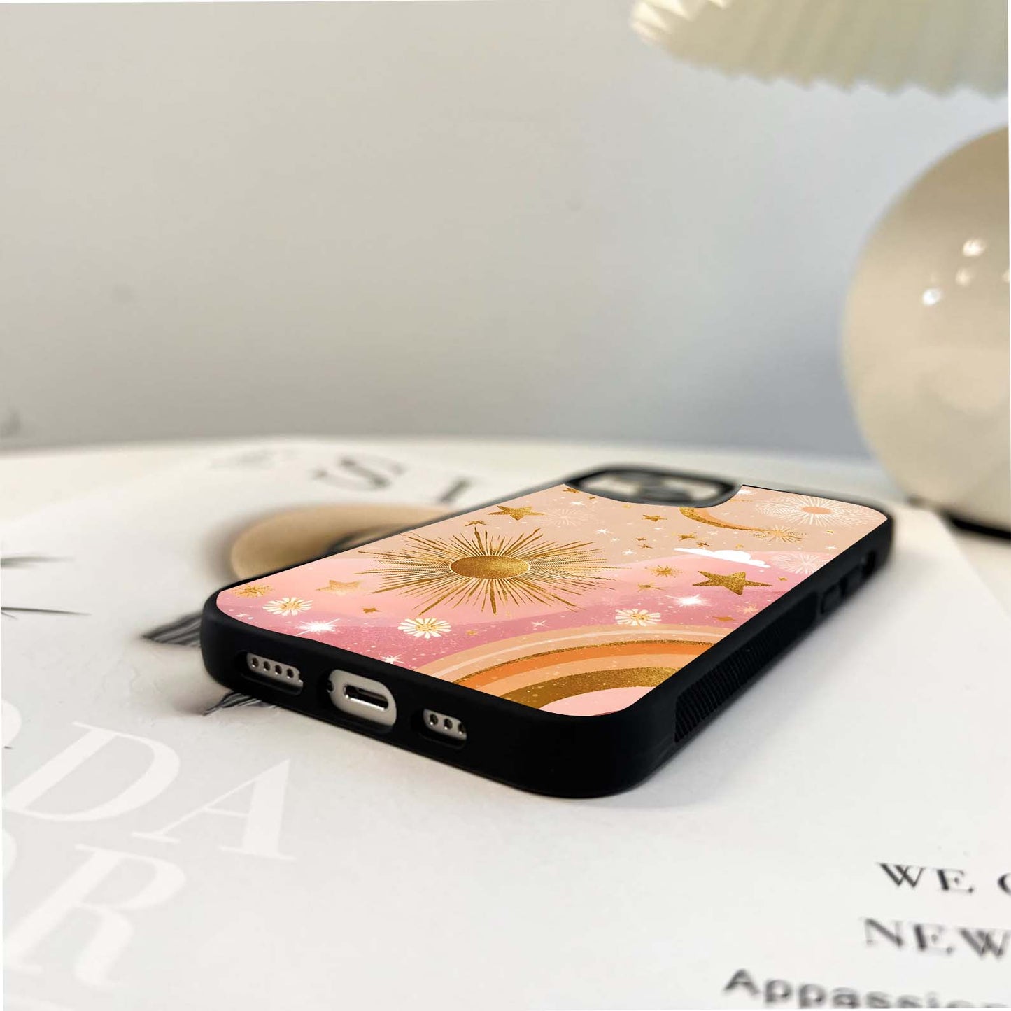 Bright & Beautiful Wallpapers Glass Case