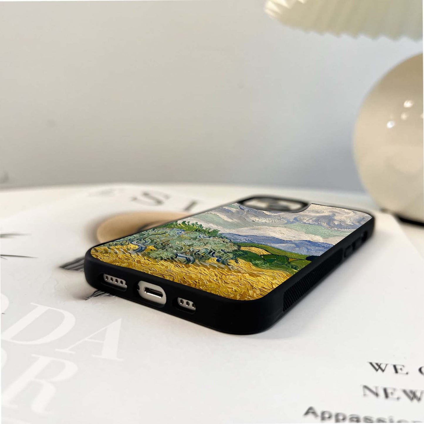 Artistic Vangogh Glass Case