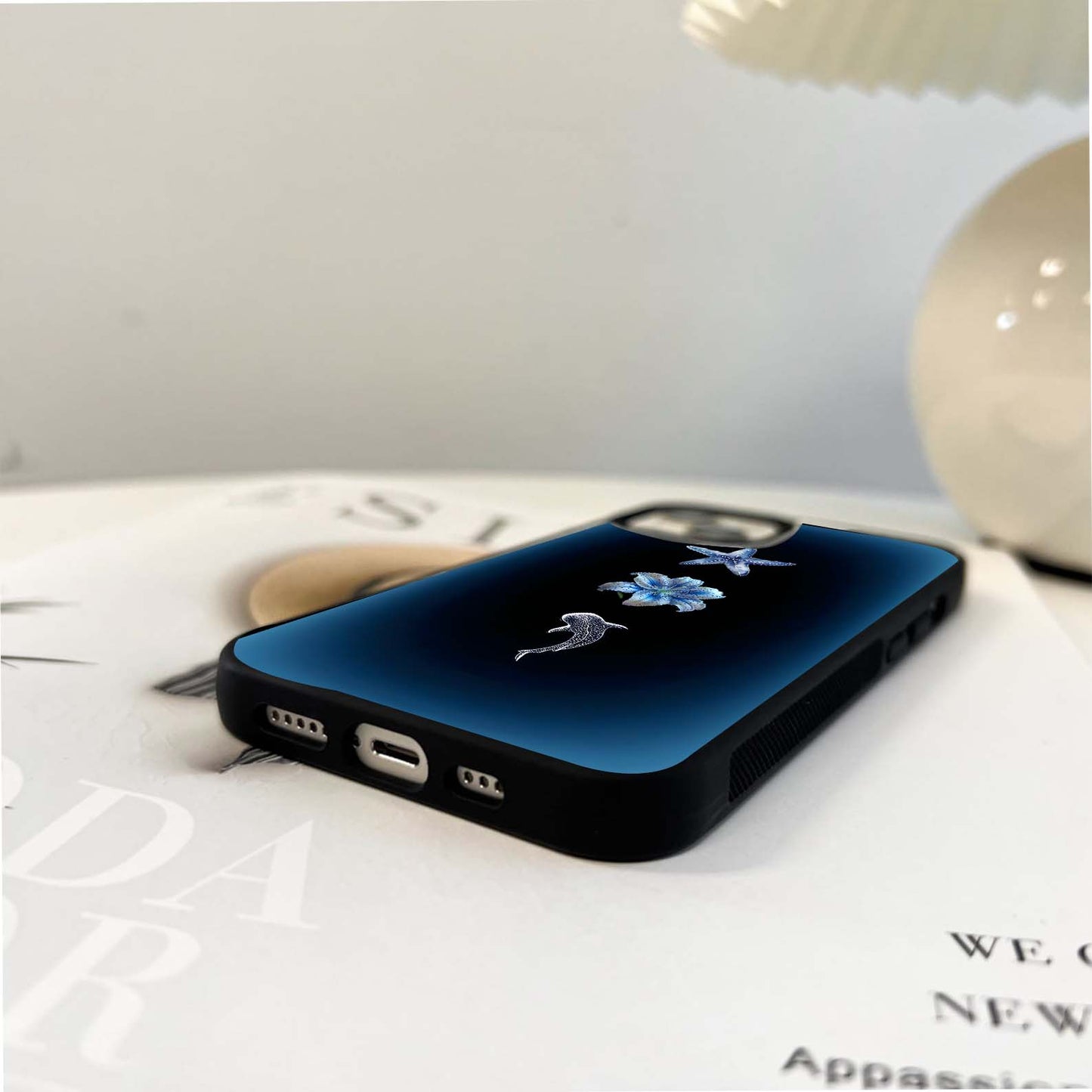 Deep Sea Bloom Glass Case