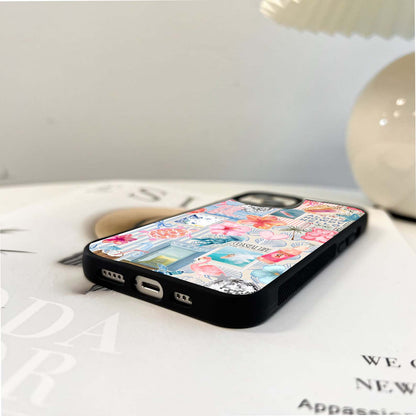 Coastal Cowgirl Dreams Glass Case