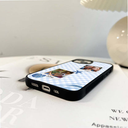 Friends Two Custom Photo Glass Case