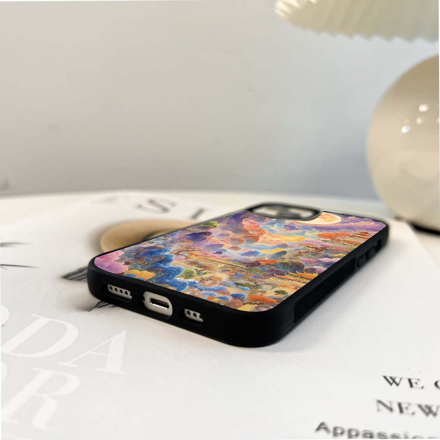 Heavenly Moon Glass Case