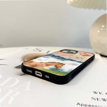 Pastel Horizon Stallion Glass Case
