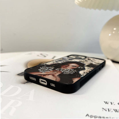 Poetic Vintage Muse Glass Case