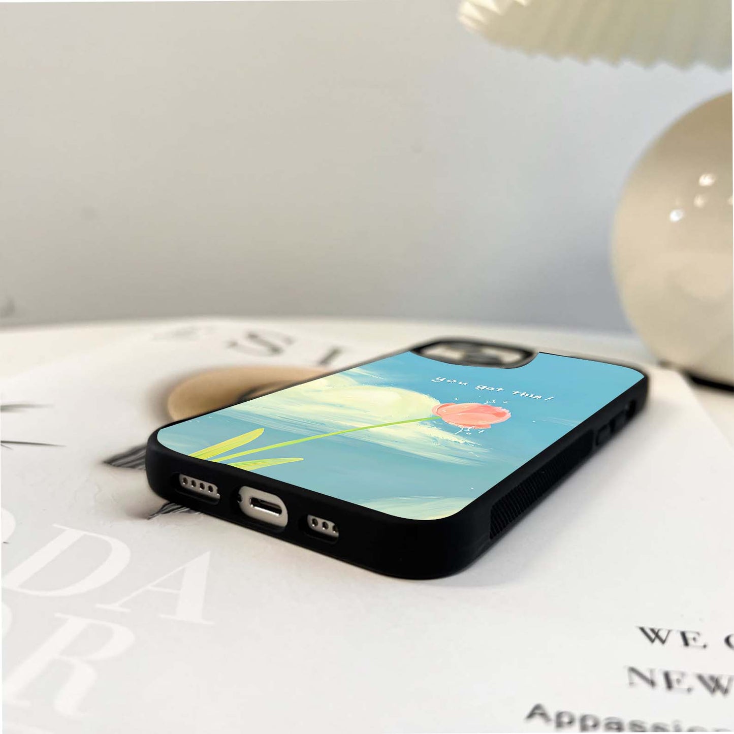 Mystic Doodle Stars Glass Case