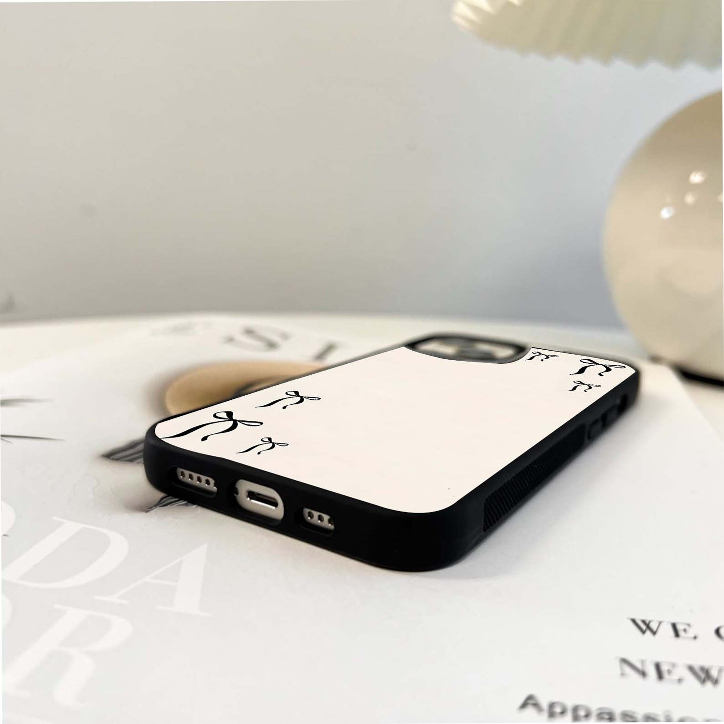 Ribbon Whispers Glass Case