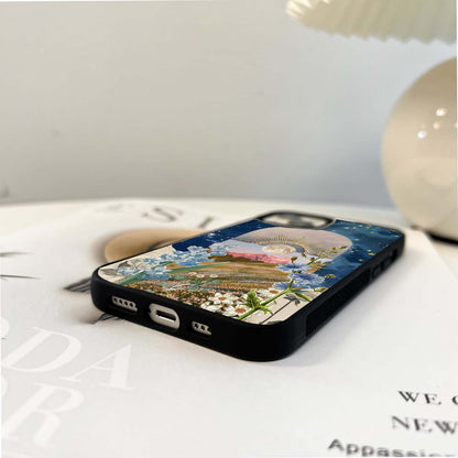 Cosmic Moon Garden Glass Case