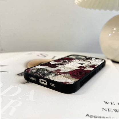 Romantic Vintage Whisper Glass Case