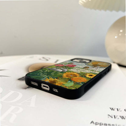 Brave Frog Journey Glass Case