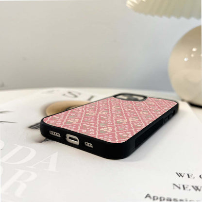 Rose Lattice Glass Case