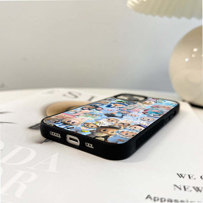 Wink Fuzz Labubu Glass Case