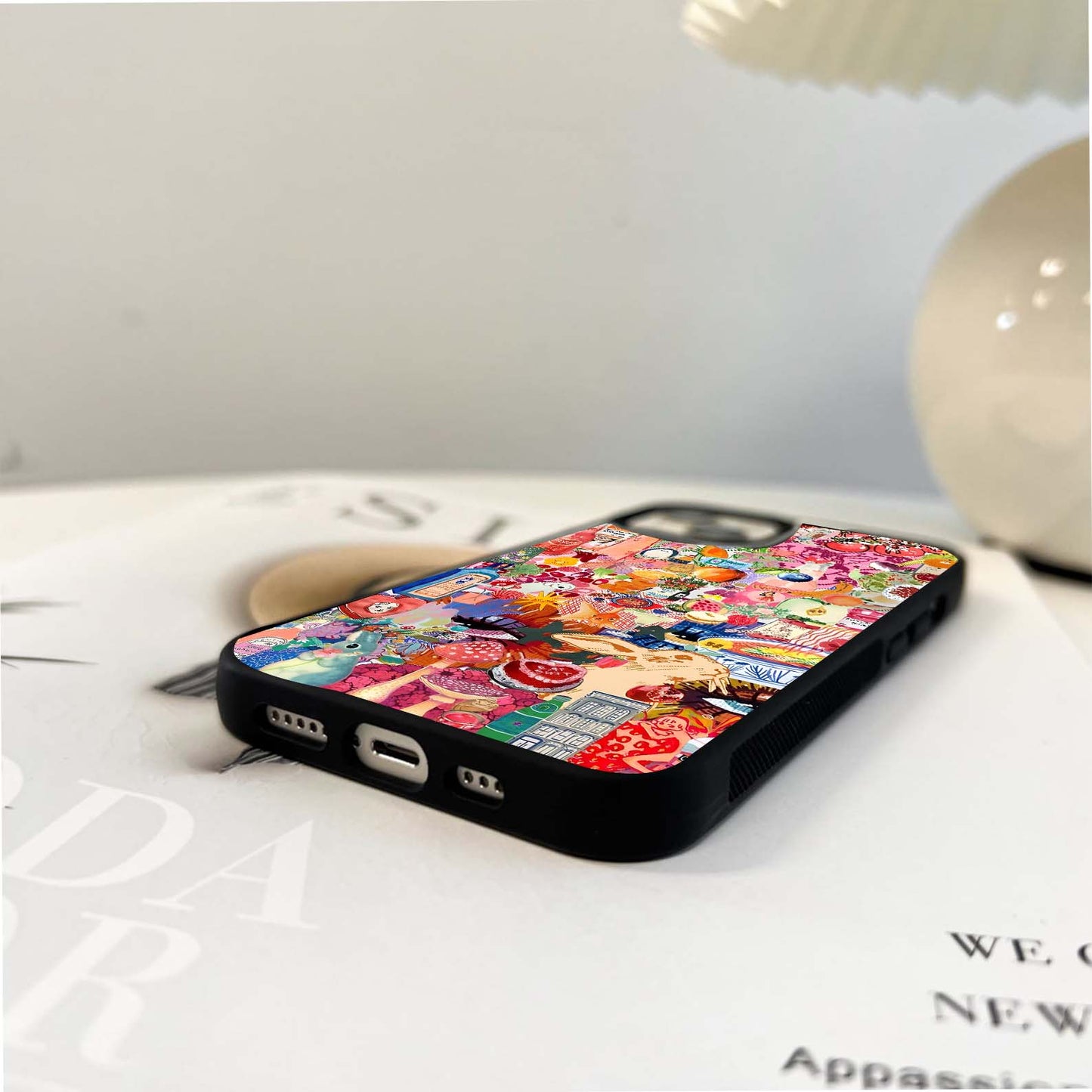 Funky Food Chaos Glass Case