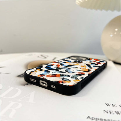 Paint Swipe Glass Case