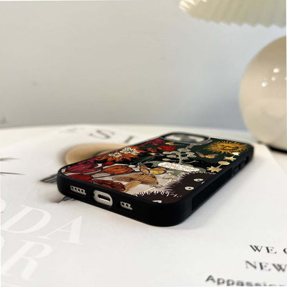 Aesthetic Myself Brave Glass Case