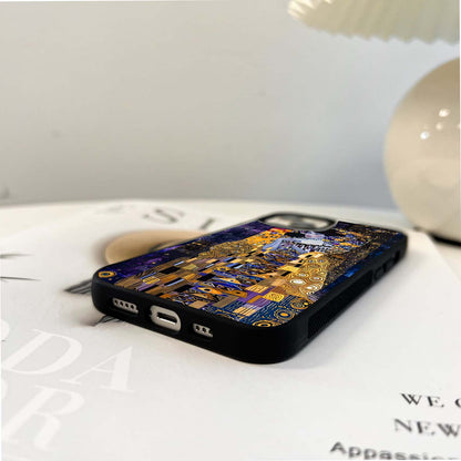 Mural Sad Girl Glass Case