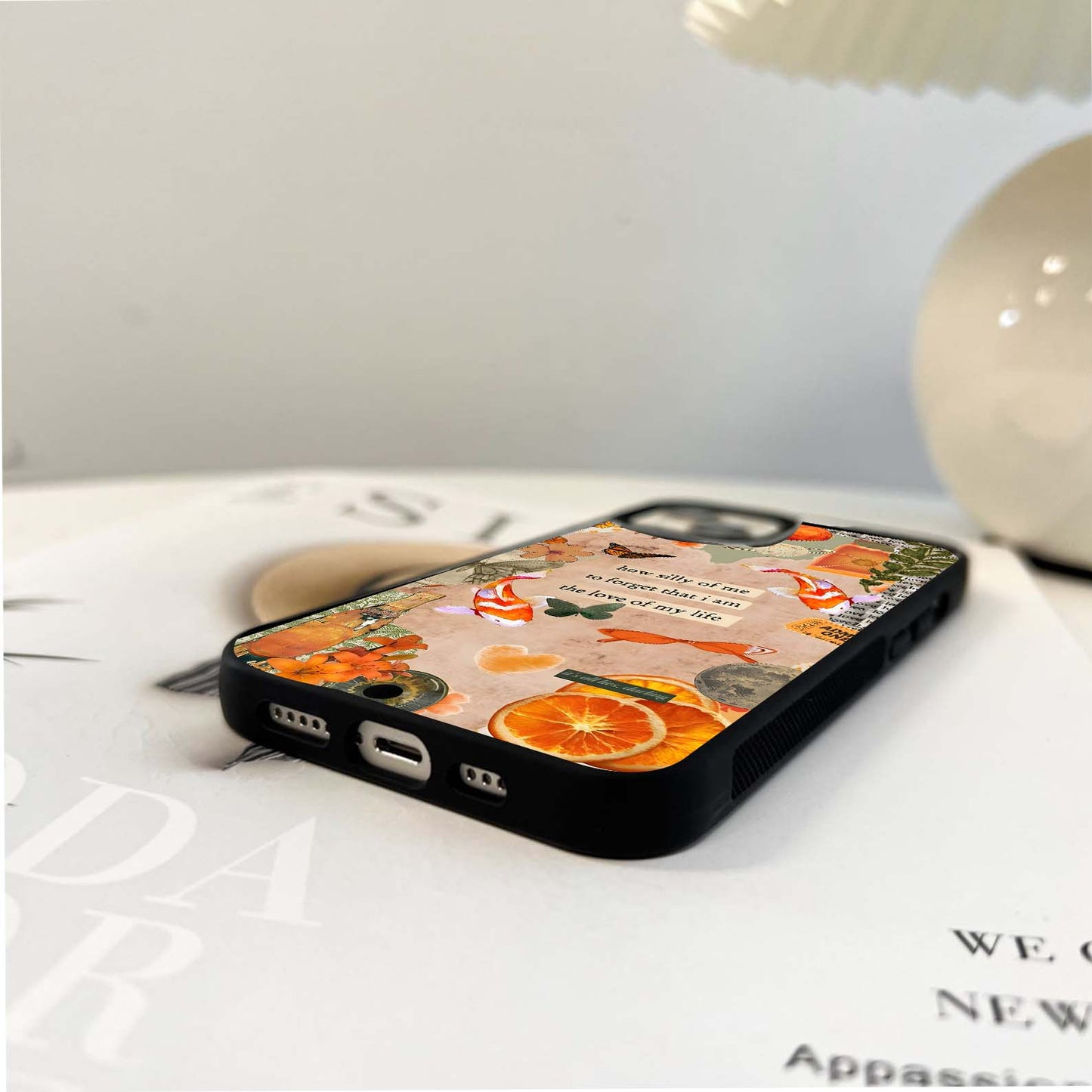 Soft Chaos Aesthetic Glass Case